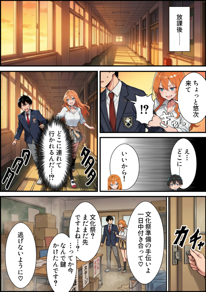 オールナイトセックス -深夜ラジオ好き同士仲良くなった同級生女子が東京遠征したら有名ハガキ職人に食われた- 無料 Hentai raw エロ漫画 サンプル 試し読み かきそば