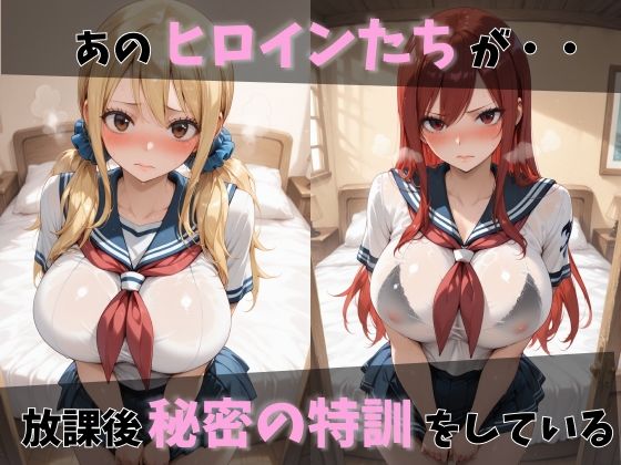 【フェ●リーテイル】放課後ヒロインズル●シィ/エ●ザ/ジュ●ア編 d_809335 画像1