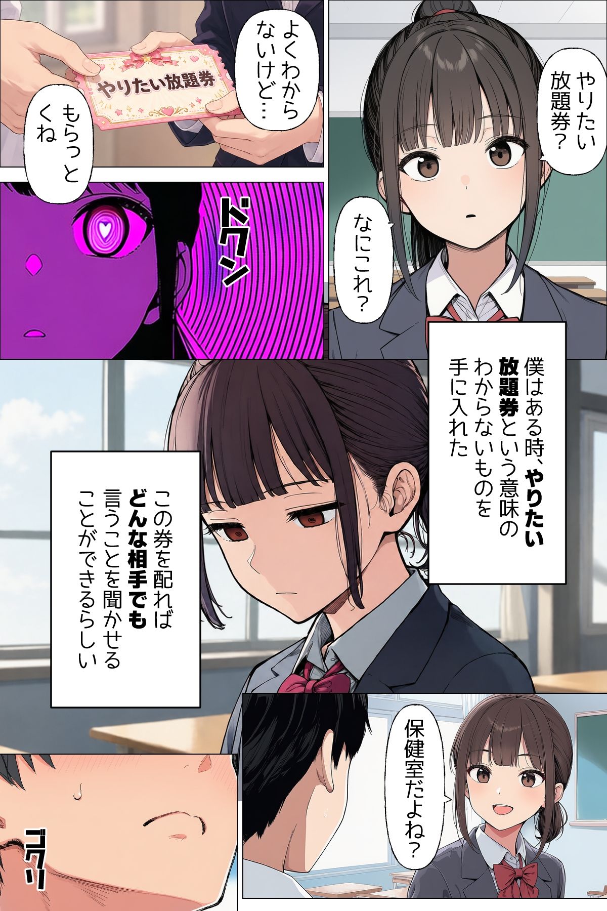 【漫画】僕が手に入れたやりたい放題券はなんでもできる優れもの 第一話 大好きな同級生とママ d_817436 画像6