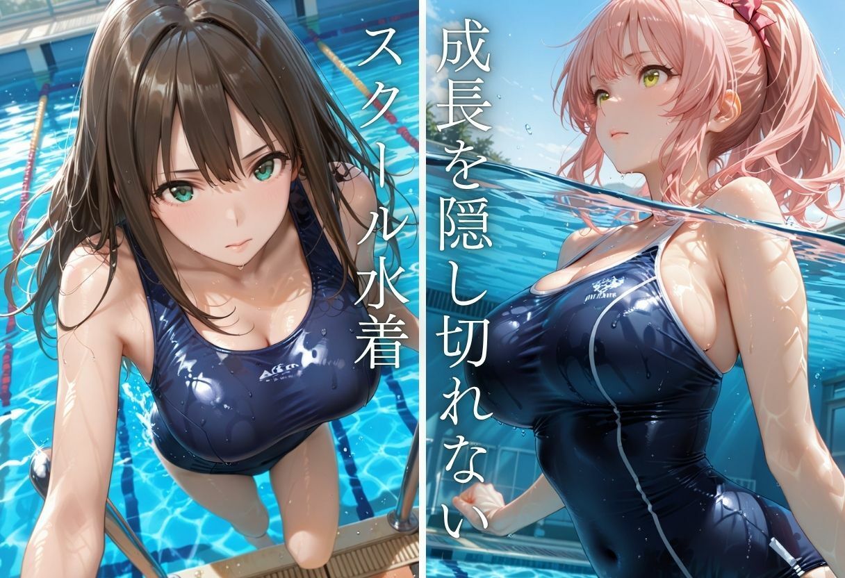 学校のプールでスクール水着を狙う教師〜逃げるヒロインは体育館倉庫で完堕ち〜Vol.1 d_823785 画像4