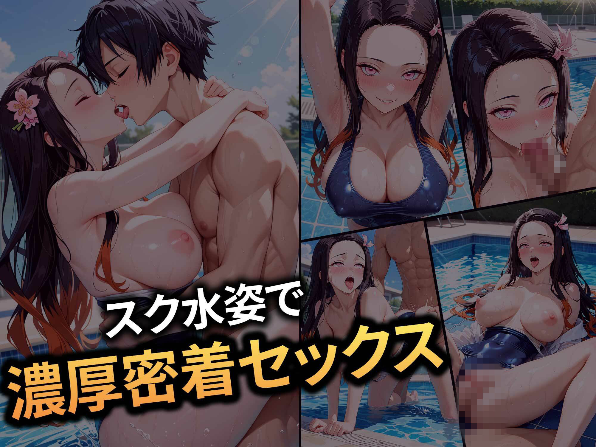 生意気なカノジョを〇〇な方法で犯した話〜鬼滅の刃 竈門禰●子偏〜 d_832678 画像9