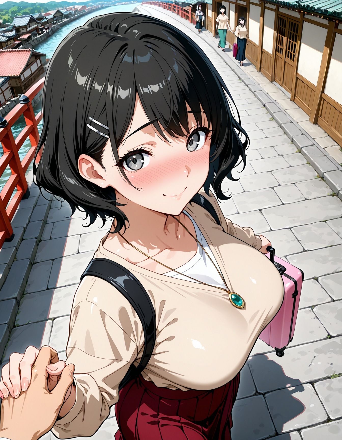 お母さんとまたまた温泉旅行にきたCG集 d_835947 画像1