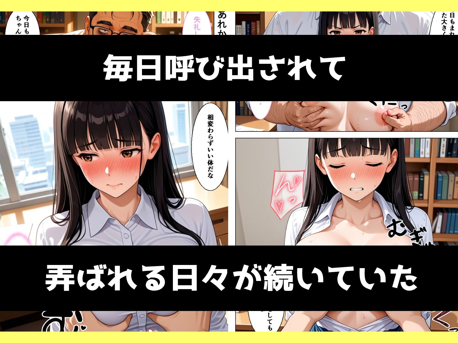 味むっつり文学巨乳少女が寸止めを繰り返されてメス堕ちさせられる話 d_837858 画像2