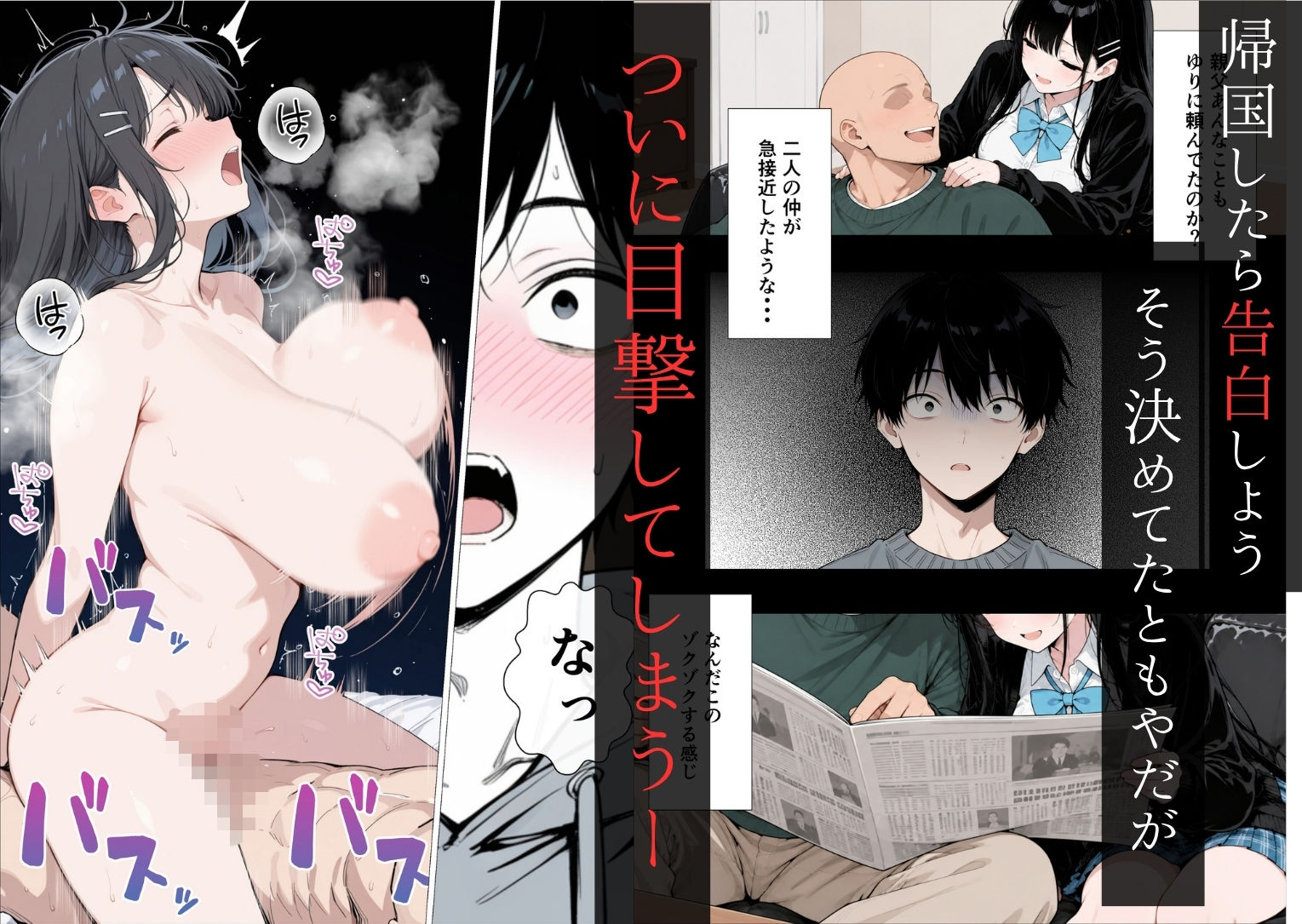 【BSS】献身的な幼馴染は父さんに開発されていた〜俺が結婚したいと思ってたのに・・・なんで留学中にこんなことに・・・〜 d_838644 画像10