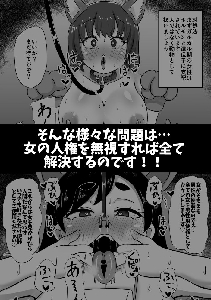 男女問題なんて女の人権を無視すれば解決するんだよ!! d_842458 画像3